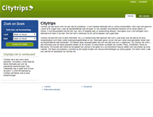 Tablet Screenshot of citytrips.net